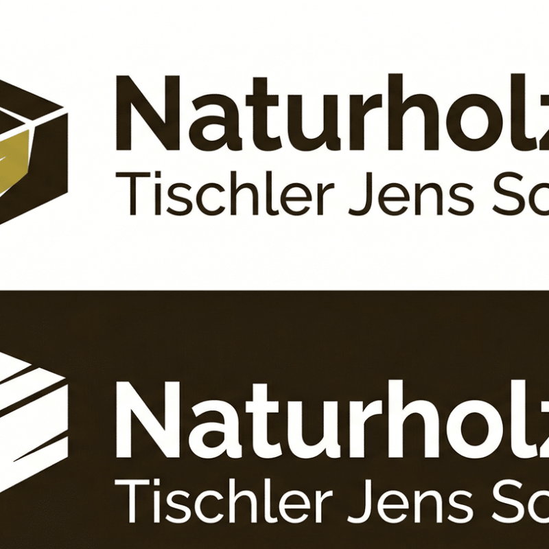 Logo NaturholzBau Tischler Jens Schneider – Corporate Design erstellt von oriqen Paderborn